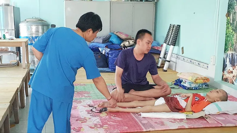 Ấm áp nhà lưu trú 0 đồng