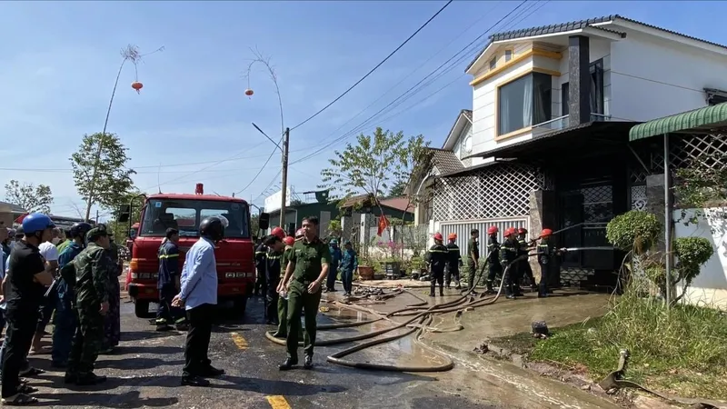 TP Gia Nghĩa: Kịp thời khống chế vụ hoả hoạn tại khu tái định cư Đắk Nia