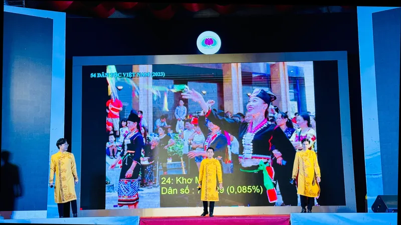 Một tiết mục tại chương trình 