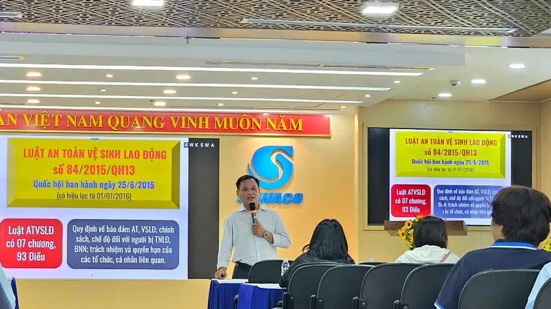 Tập huấn an toàn vệ sinh lao động