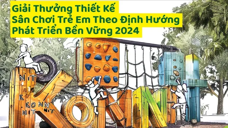 Thiết kế sân chơi trẻ em hướng đến phát triển bền vững