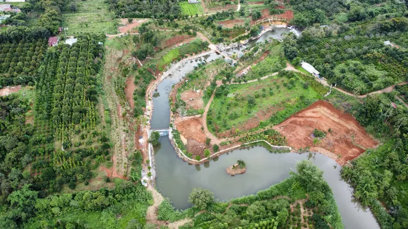 Xử lý tình trạng xây dựng trái phép tại thác Cá Sấu, tỉnh Đắk Nông