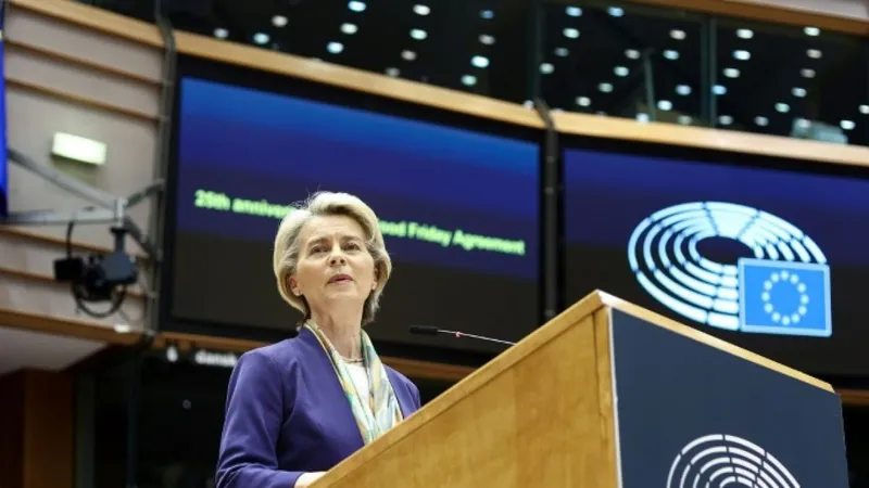 EU đề cử bà von der Leyen làm Chủ tịch Ủy ban châu Âu thêm một nhiệm kỳ. Ảnh: Reuters