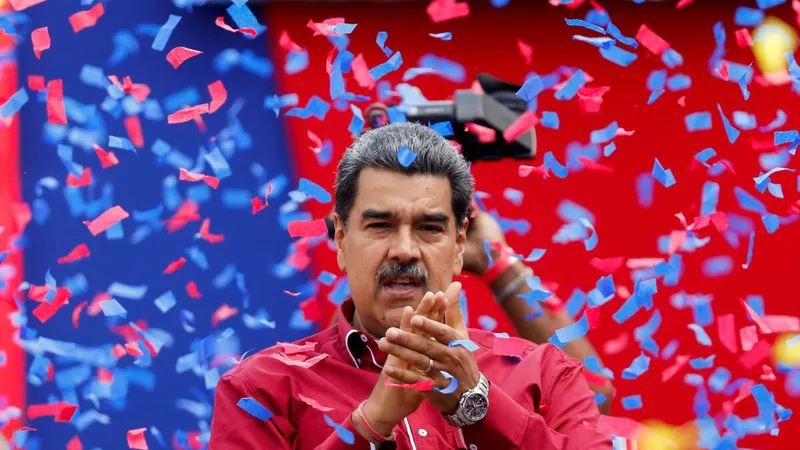 Tổng thống Venezuela Nicolas Maduro tái đắc cử nhiệm kỳ thứ 3 liên tiếp, nâng tổng thời gian cầm quyền lên 18 năm. Ảnh: Reuters