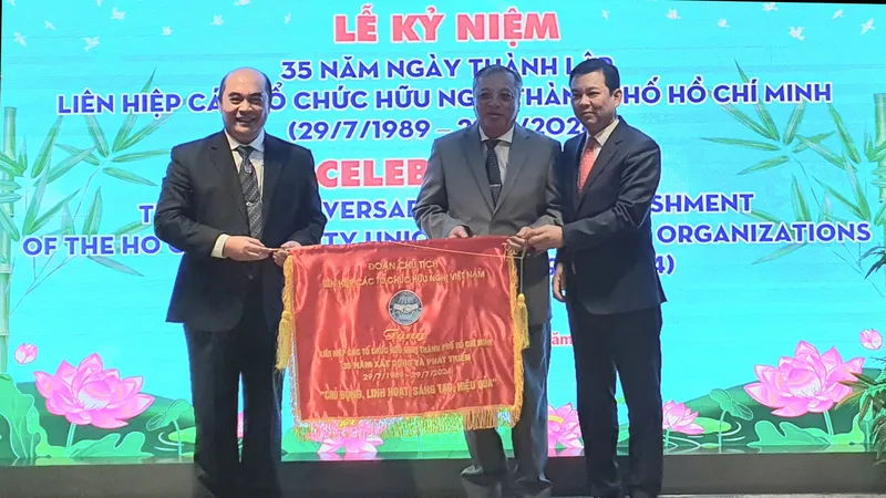 Kỷ niệm 35 năm thành lập Liên hiệp các tổ chức hữu nghị TPHCM