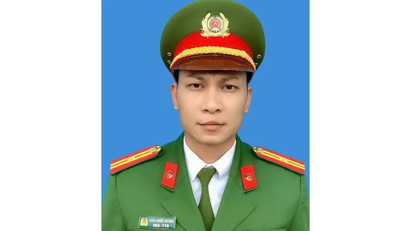 Thiếu tá công an hy sinh khi thực hiện nhiệm vụ phòng chống bão 