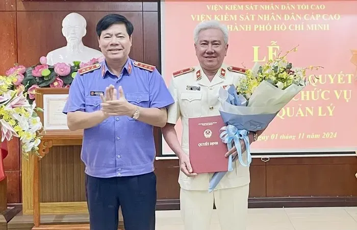Ông Cao Minh Trí giữ chức Phó Viện trưởng Viện KSND cấp cao tại TPHCM