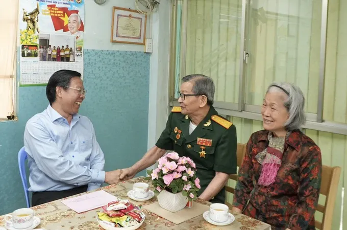 Phối hợp thật tốt việc chăm lo thương binh, bệnh binh
