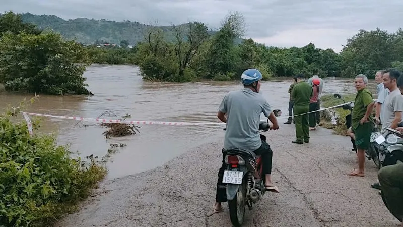 Gia Lai: Nước đã rút, thôn Mơ Nang 2 hết bị cô lập