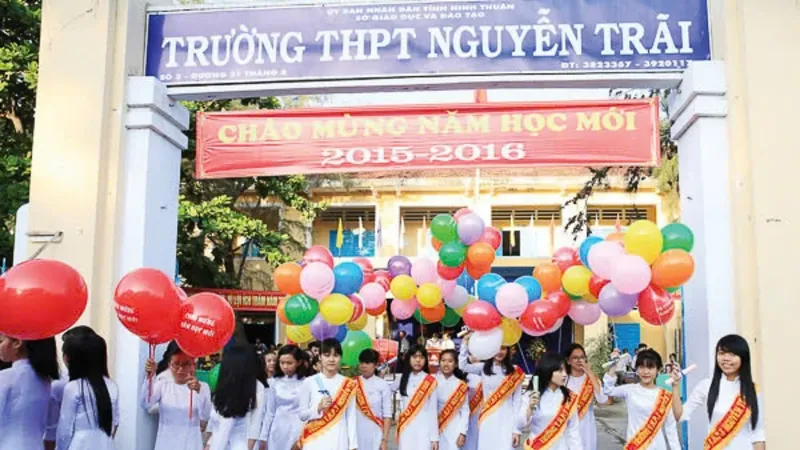 Ngôi trường xưa nhiều kỷ niệm với học trò