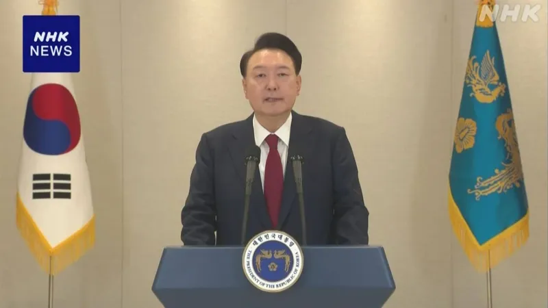 Tổng thống Yoon Suk Yeol. Ảnh: NHK