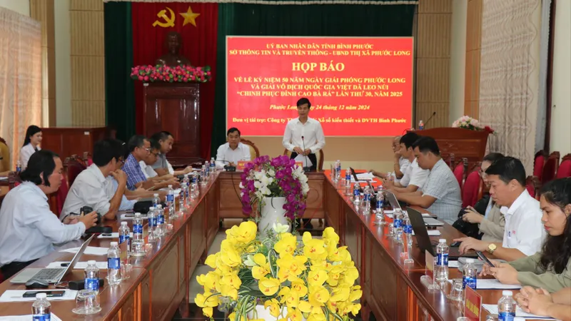 Bình Phước: Nhiều hoạt động chào mừng 50 năm giải phóng Phước Long 