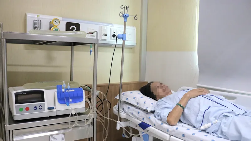 Bệnh nhân lọc máu màng bụng tại Bệnh viện Đại học Y Dược TPHCM