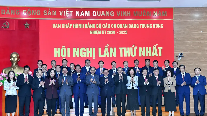 Hội nghị lần thứ nhất Ban Chấp hành Đảng bộ các cơ quan Đảng Trung ương