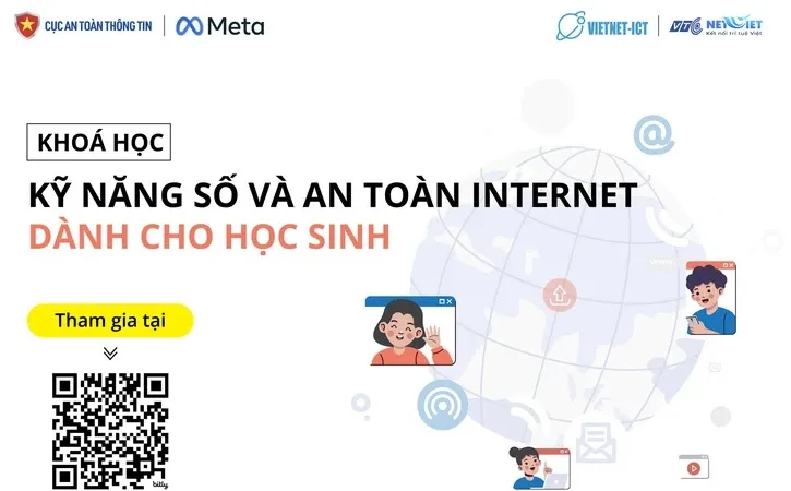 Khóa học kỹ năng số và an toàn internet dành cho học sinh