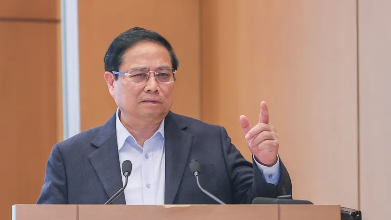 Thủ tướng: Chúng ta có đủ tự tin, đủ điều kiện, đủ năng lực để quyết tâm đạt tăng trưởng 8% trở lên