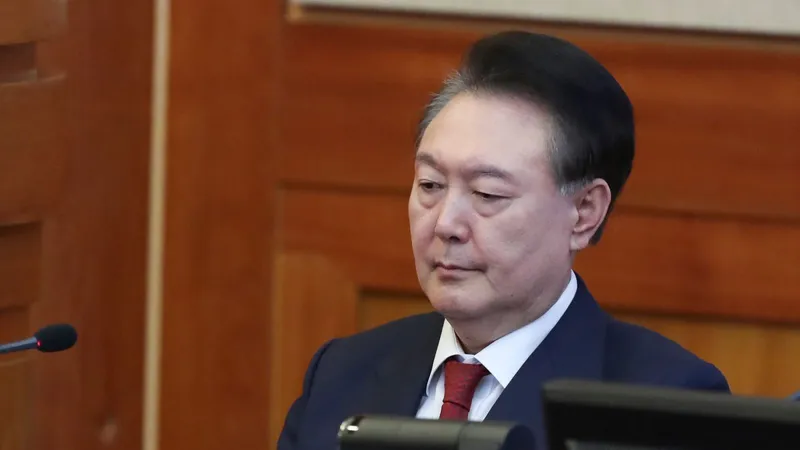 Tổng thống bị phế truất Yoon Suk Yeol. Ảnh tư liệu: THX/TTXVN