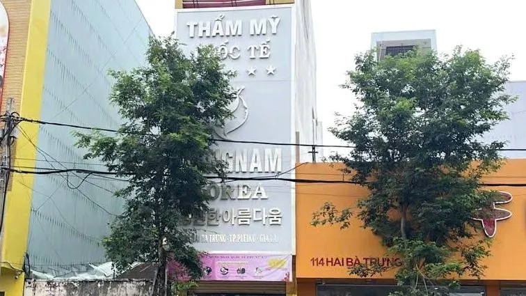 Đình chỉ hoạt động 18 tháng cơ sở thẩm mỹ hoạt động “chui” tại Pleiku