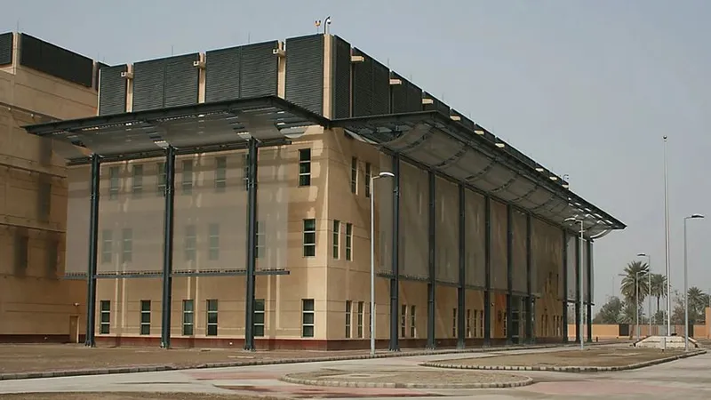 Đại sứ quán Mỹ ở Baghdad, Iraq. Ảnh: Bộ Ngoại giao Mỹ
