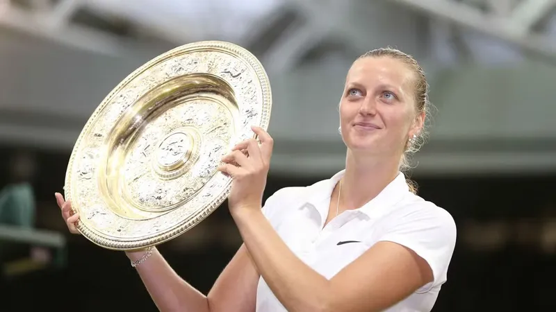 Kvitova từng 2 lần vô địch Wimbledon