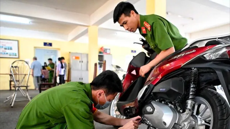 Thông tin về đăng ký xe sau ngày 1-7
