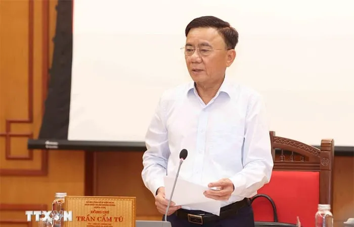 Đồng chí Trần Cẩm Tú, Ủy viên Bộ Chính trị, Thường trực Ban Bí thư. Ảnh: TTXVN
