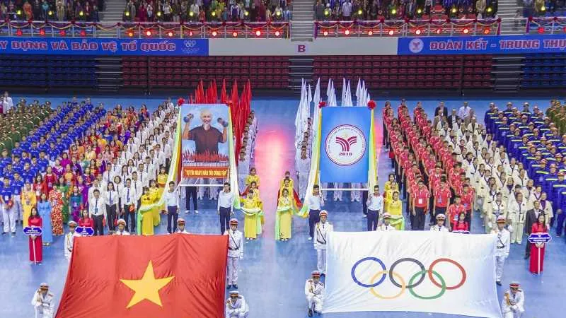 Đại hội Thể thao toàn quốc năm 2022 diễn ra tại Quảng Ninh . Ảnh: P.MINH
