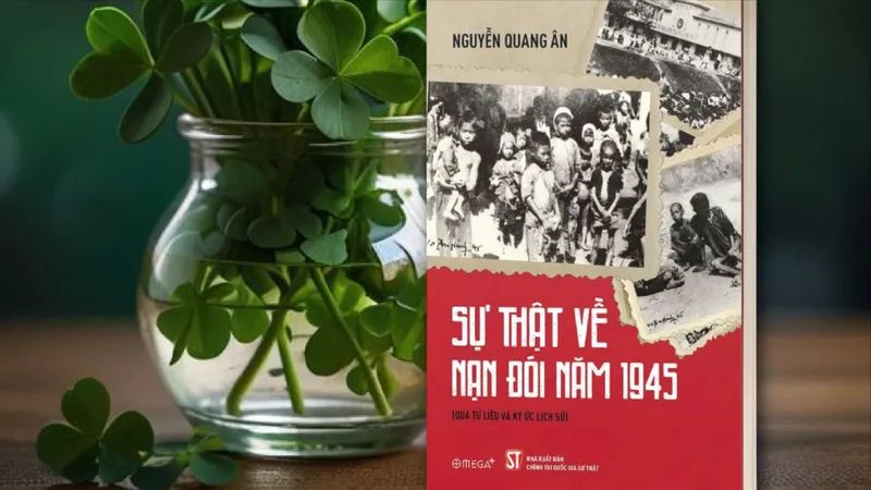 Nhà sử học Nguyễn Quang Ân ra mắt sách "Sự thật về nạn đói năm 1945"