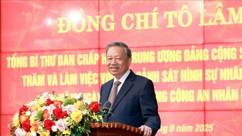 Tổng Bí thư Tô Lâm: Tội phạm giảm là hàng ngàn gia đình không vướng lao lý