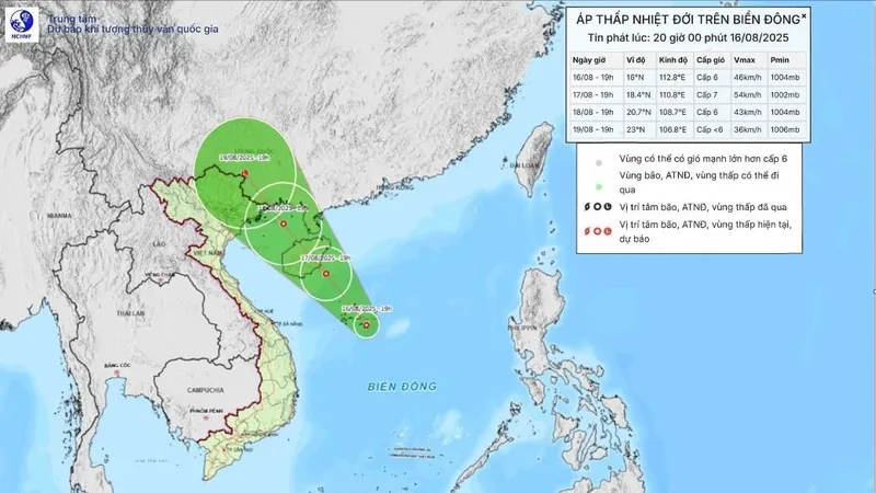 Ảnh: nchmf.gov.vn