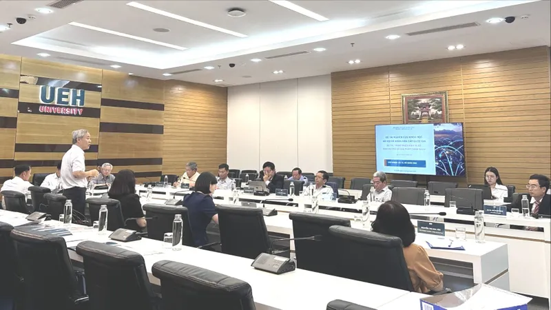 Toàn cảnh buổi báo cáo nghiệm thu cấp Quốc gia