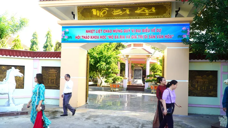 Sở VH-TT TPHCM tổ chức Hội thảo khoa học “Mộ Bà Rịa và giá trị di sản văn hóa”