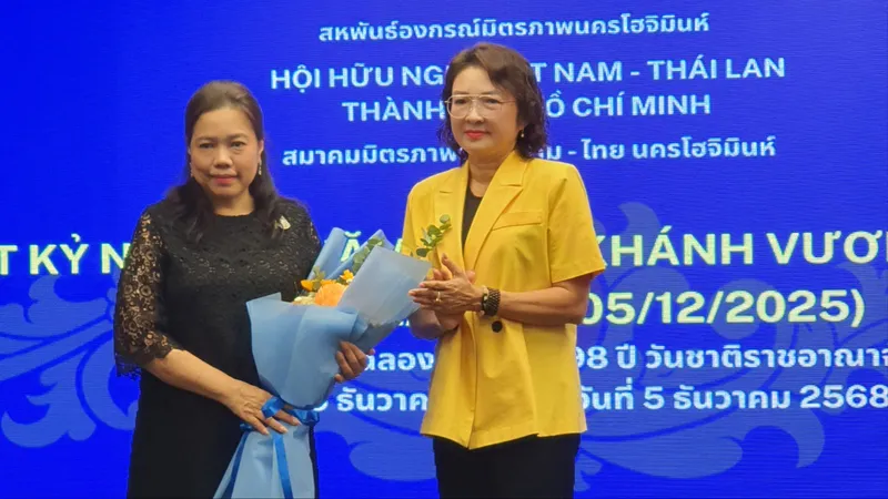 TPHCM: Họp mặt kỷ niệm Quốc khánh Thái Lan