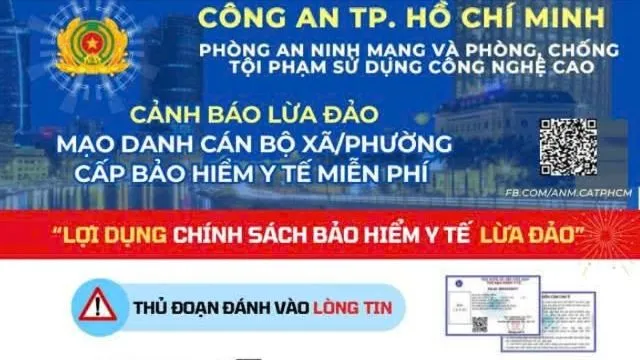 TPHCM: Cảnh báo giả danh cán bộ cấp thẻ BHYT miễn phí để lừa đảo