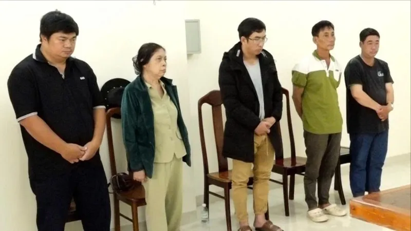 Công an tỉnh Khánh Hòa khởi tố 5 người liên quan vụ người đàn ông tử vong trên trụ điện. Ảnh: CACC