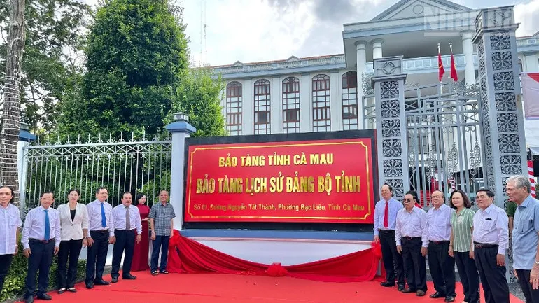 Thành lập Bảo tàng Lịch sử Đảng bộ tỉnh Cà Mau