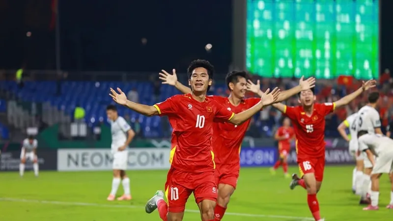 U23 Việt Nam có chiến thắng ngọt ngào ở lượt đấu thứ 2 vòng chung kết U23 châu Á 2026