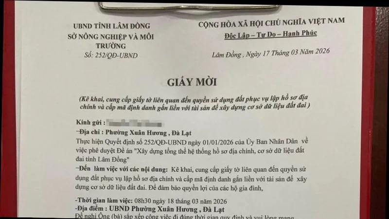 Cảnh báo nguy cơ lộ thông tin hồ sơ đất đai để lừa đảo