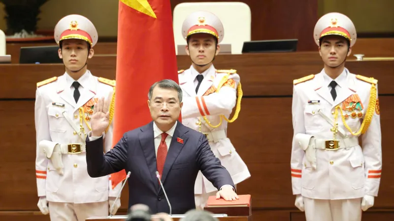 Tân Thủ tướng Chính phủ Lê Minh Hưng. Ảnh: QUANG PHÚC