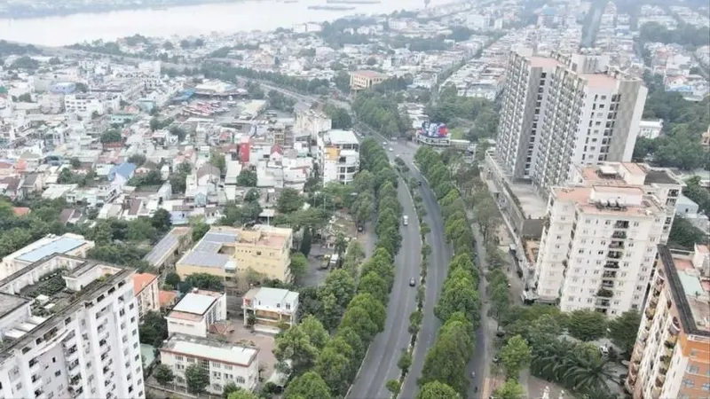 Một góc đô thị phường Trấn Biên, tỉnh Đồng Nai
