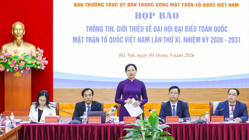 Tăng tỷ lệ người ngoài Đảng tham gia Ủy ban Trung ương MTTQ Việt Nam nhiệm kỳ 2026-2031