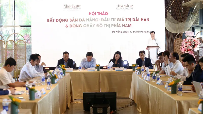 Hội thảo “Bất động sản Đà Nẵng: Đầu tư giá trị dài hạn và Dòng chảy đô thị phía Nam” thu hút nhiều chuyên gia, nhà đầu tư,... tham dự