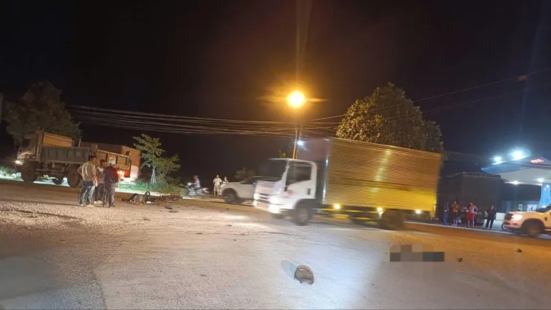 Hiện trường vụ tai nạn