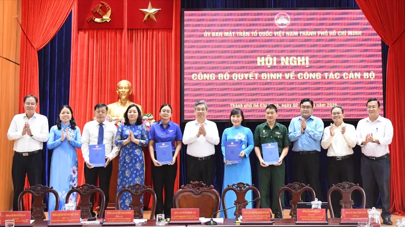 Ủy ban MTTQ Việt Nam TPHCM kiện toàn nhân sự các ban công tác