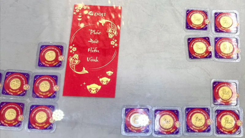 Sáng 26-6: Giá vàng trong nước tăng trở lại sau 3 phiên giảm