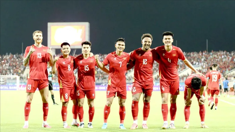 Đội tuyển Việt Nam tại ASEAN Cup 2026 là sự pha trộn giữa các thế hệ cầu thủ. Ảnh: MINH HOÀNG