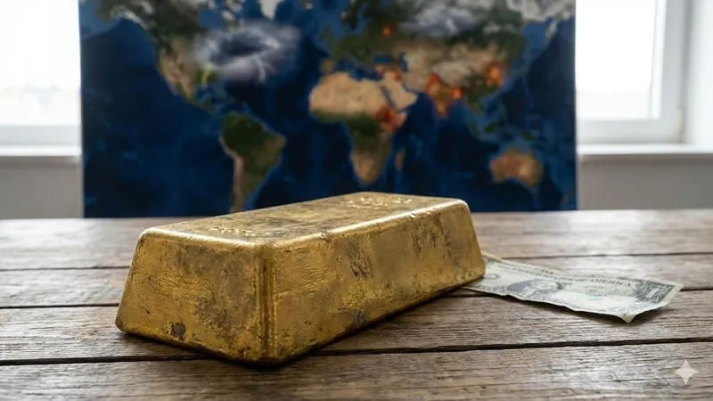 Giá vàng vượt mốc không tưởng 5.000 USD/ounce 