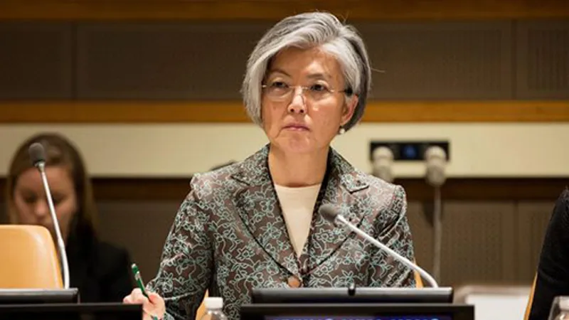 Tân Ngoại trưởng Hàn Quốc Kang Kyung-wha. Ảnh: AP
