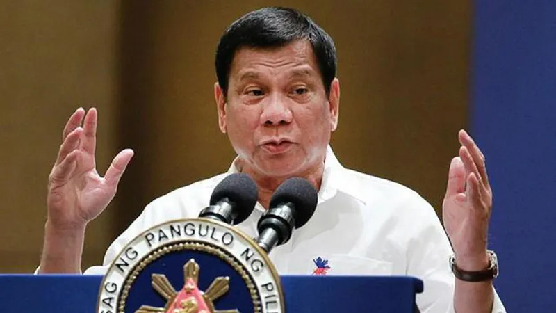 Tổng thống Philippines Rodrigo Duterte. Ảnh: GMA