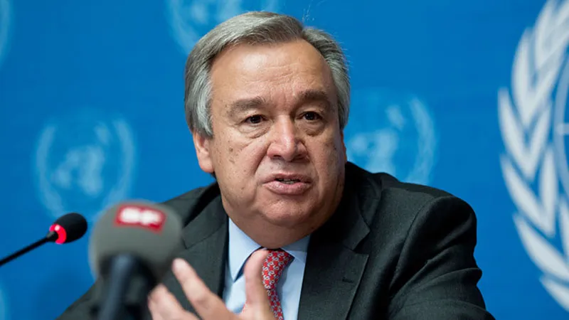 Tổng thư ký LHQ Antonio Guterres. Ảnh: UN
